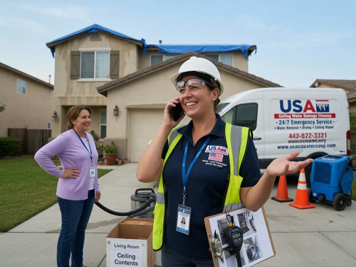 Ceiling Water Damage Restoration Twining, MI FAQs